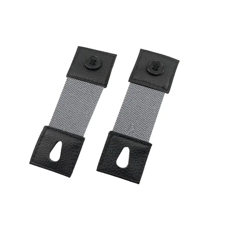 2Pcs Women Men Shirt Cuff Holders Elastic Armband Shirt Sleeve Holder Cufflinks