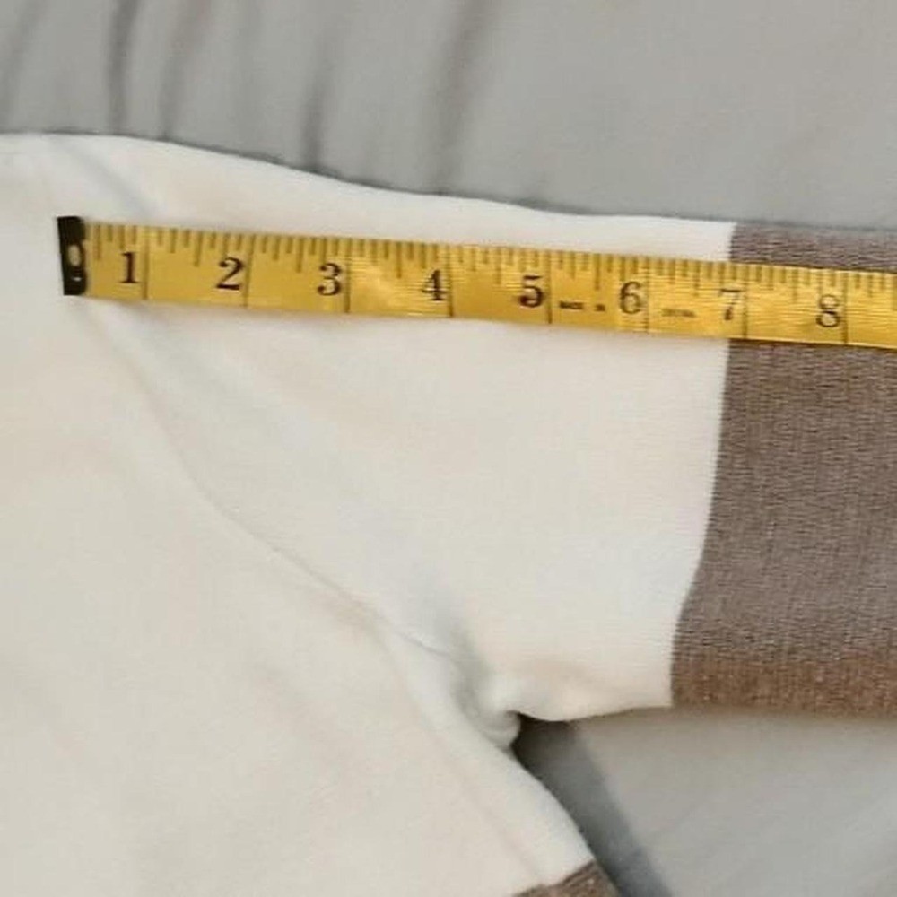 CYRUS COLORBLOCK OPEN CARDIGAN preppy grandma core clean minimalist cozy
