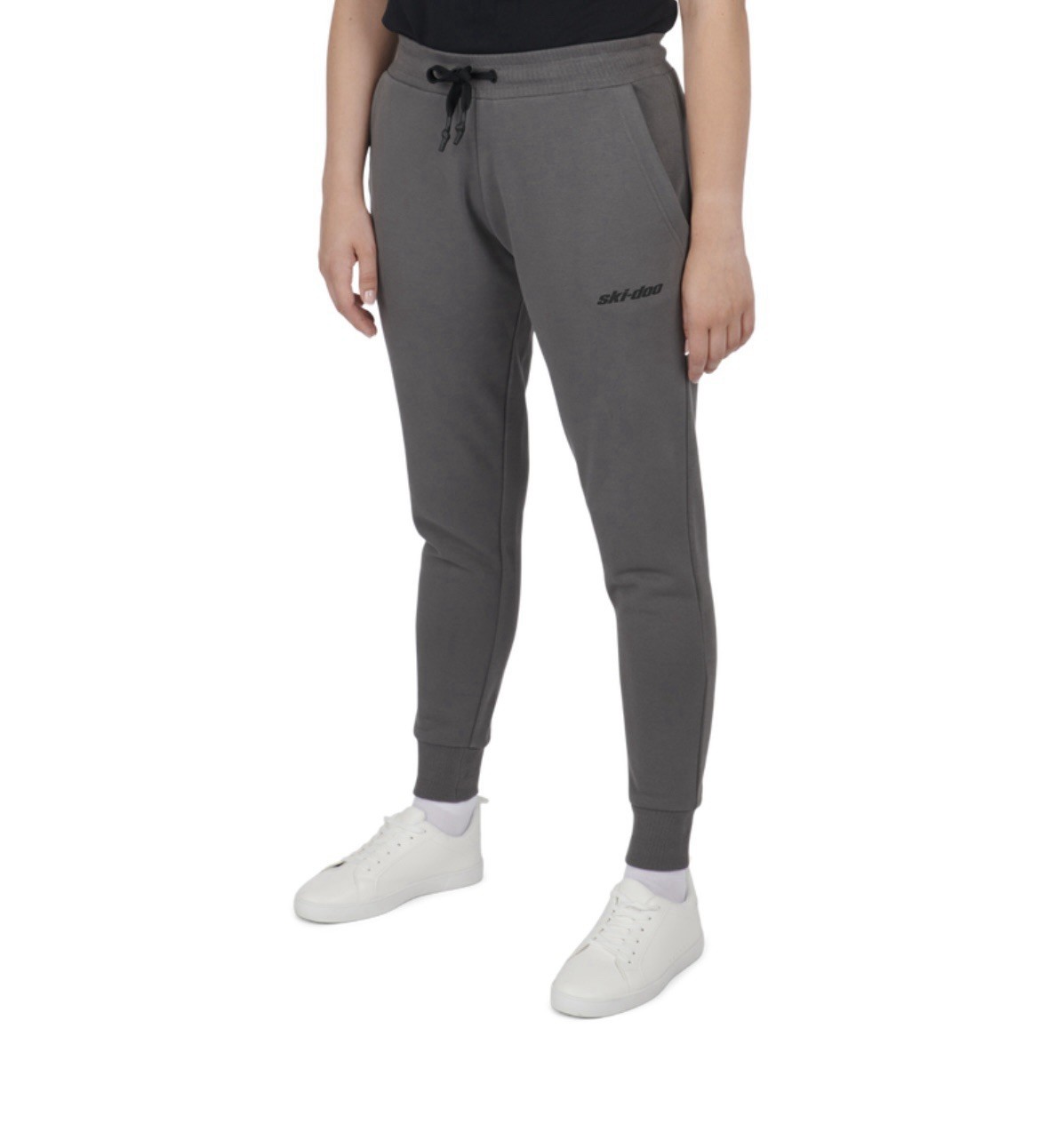 Ski Doo Womens Grey Smoke Sweatpants Large 454800 Signature Soft NWT CC1
