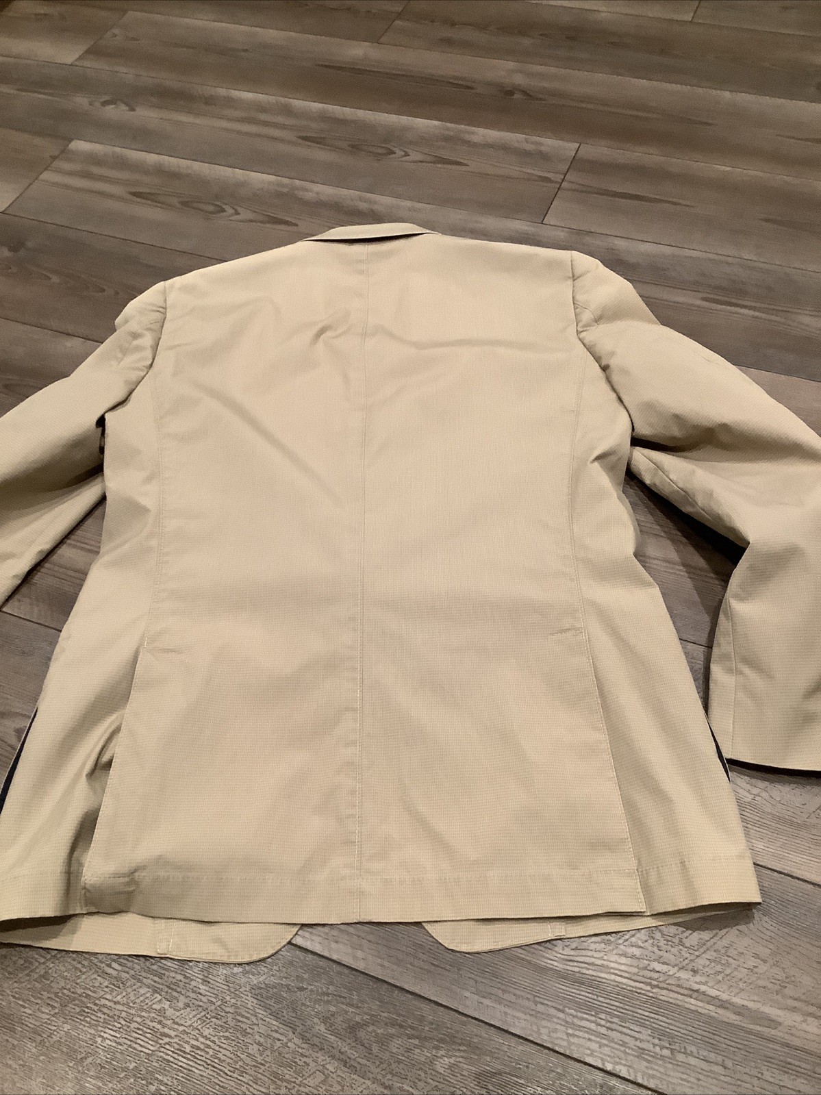 NWT KROON HARRISON Blazer Sport Coat Jacket Size 42 Long Beige Casual NEW