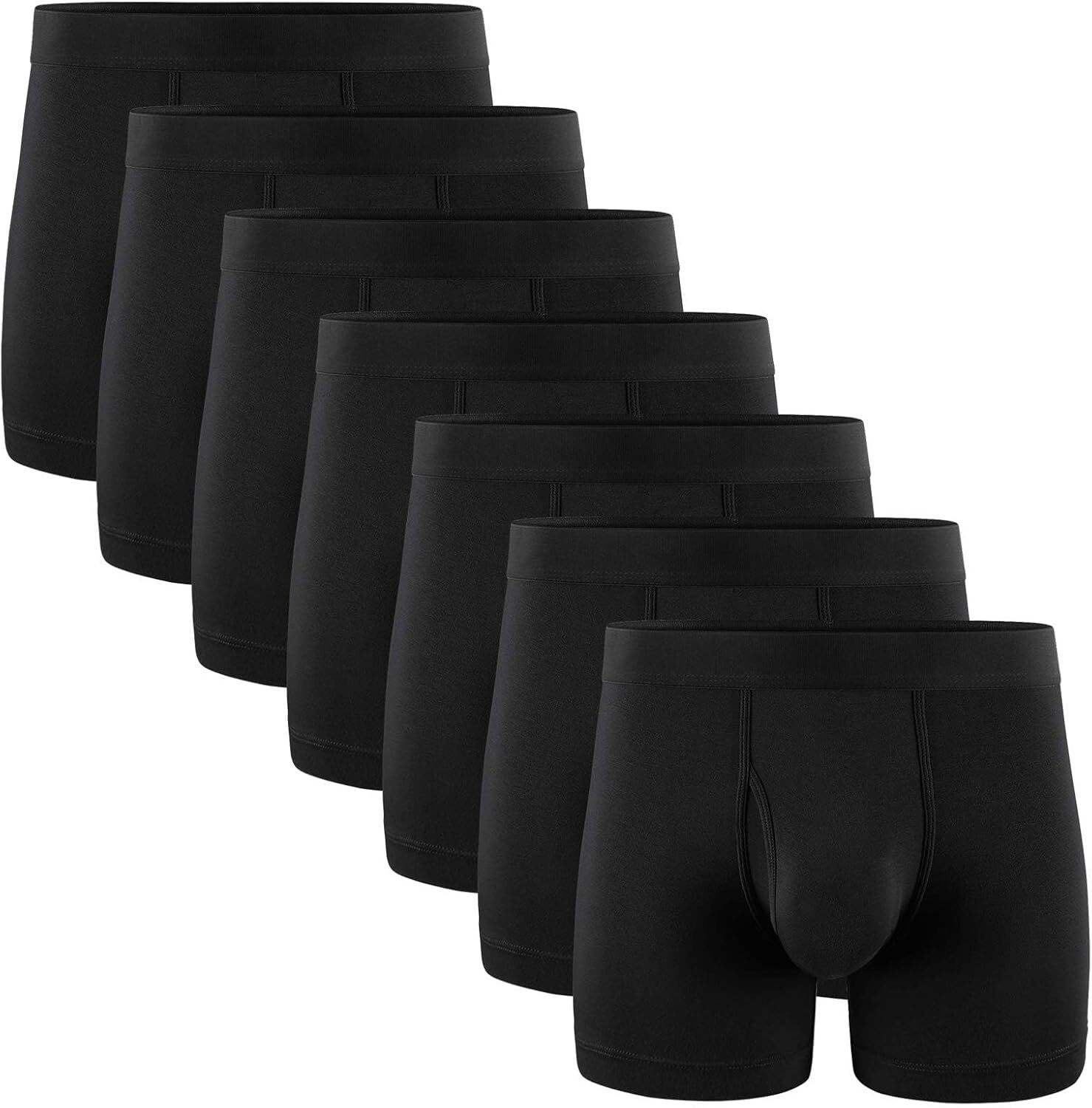 5Mayi Men Underwear Boxer Briefs Cotton Regular Long Mens Boxer Briefs Und