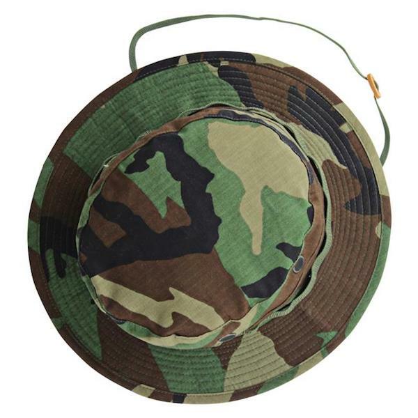 Govt Issue US Military Woodland Jungle Boonie Covers – Hot Weather – Made in USA