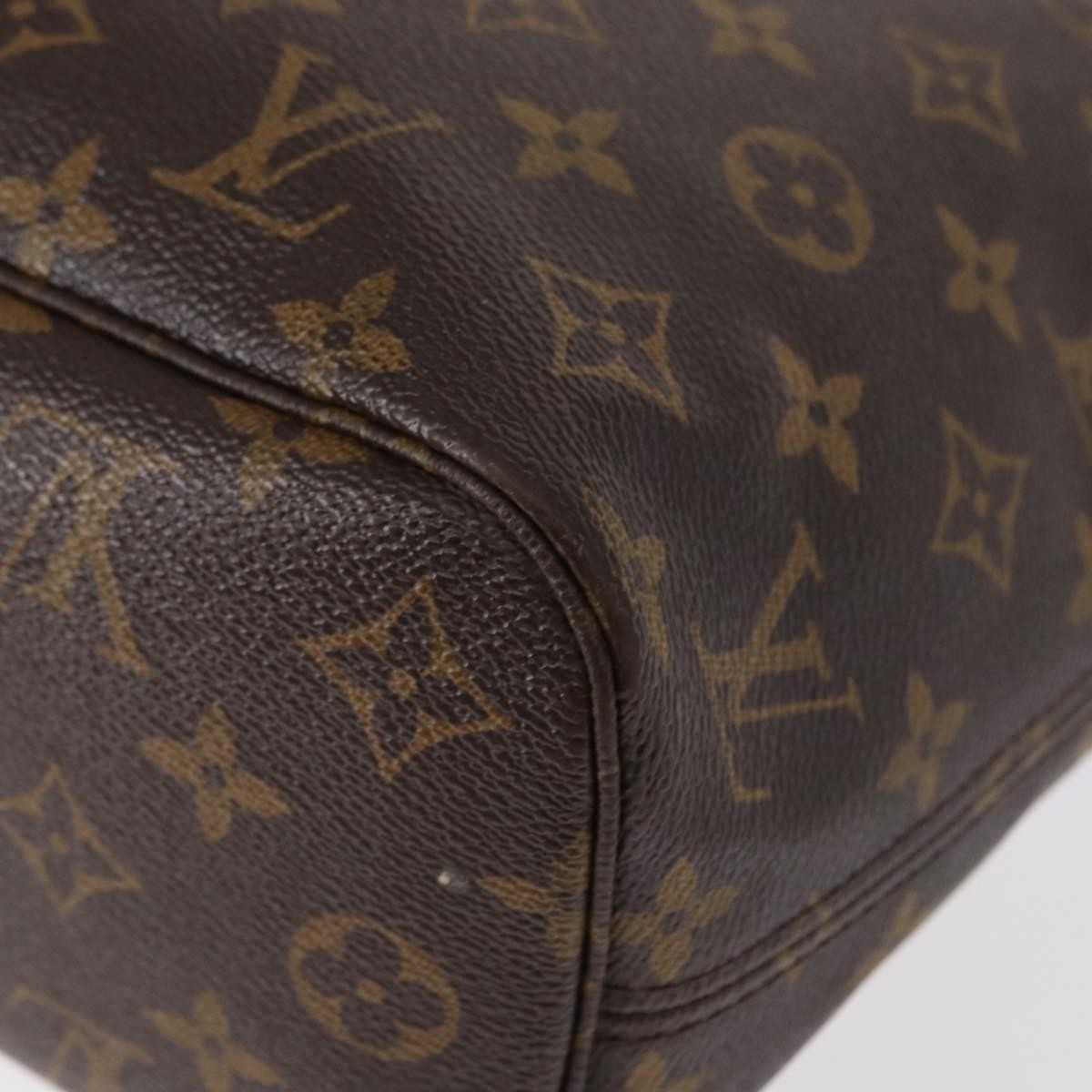 LOUIS VUITTON Monogram Neverfull PM Tote Bag M40155 LV Auth BA9297
