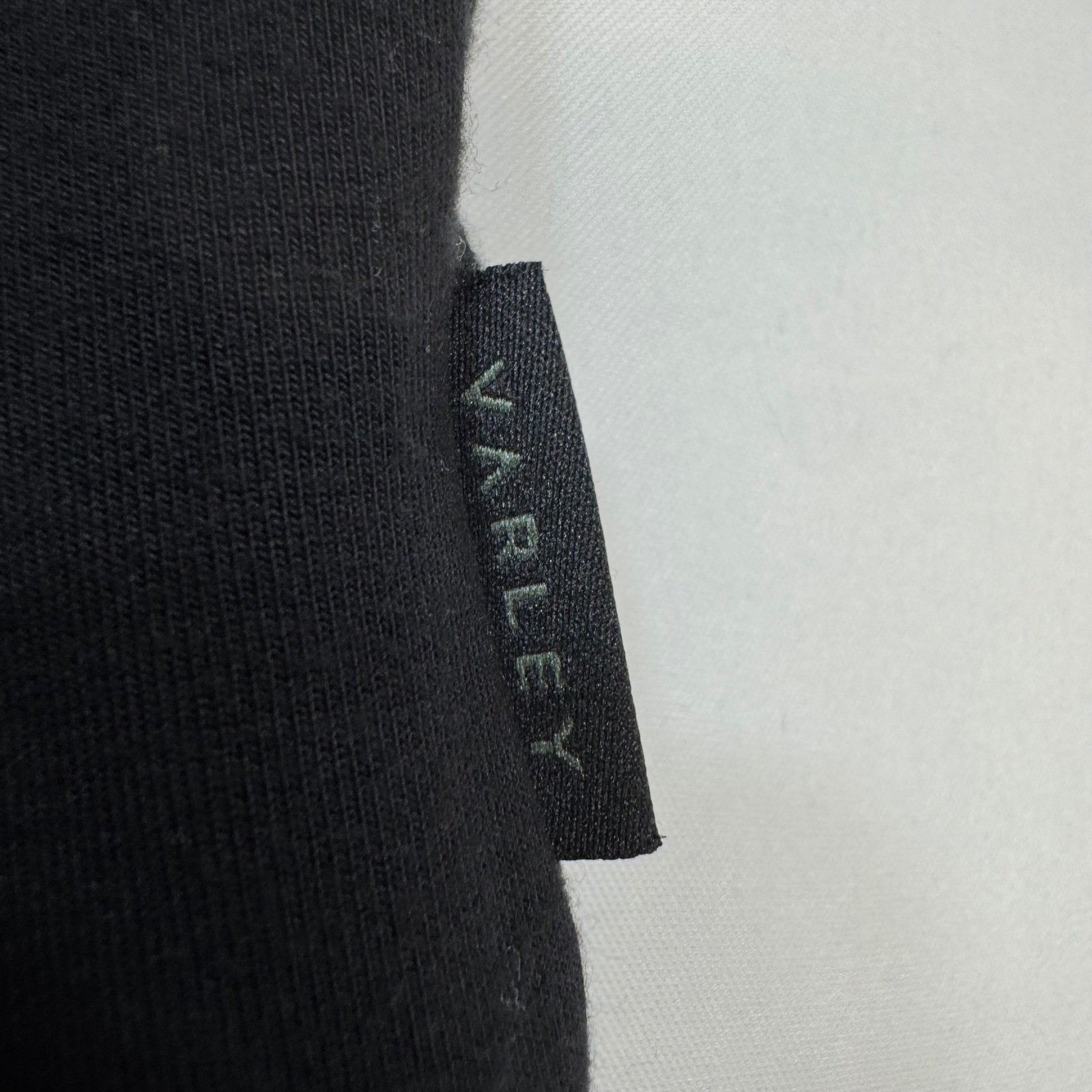 Varley Charter Sweat 2.0 DoubleSoft Black Side Zip Sweatshirt VAR01658 Large