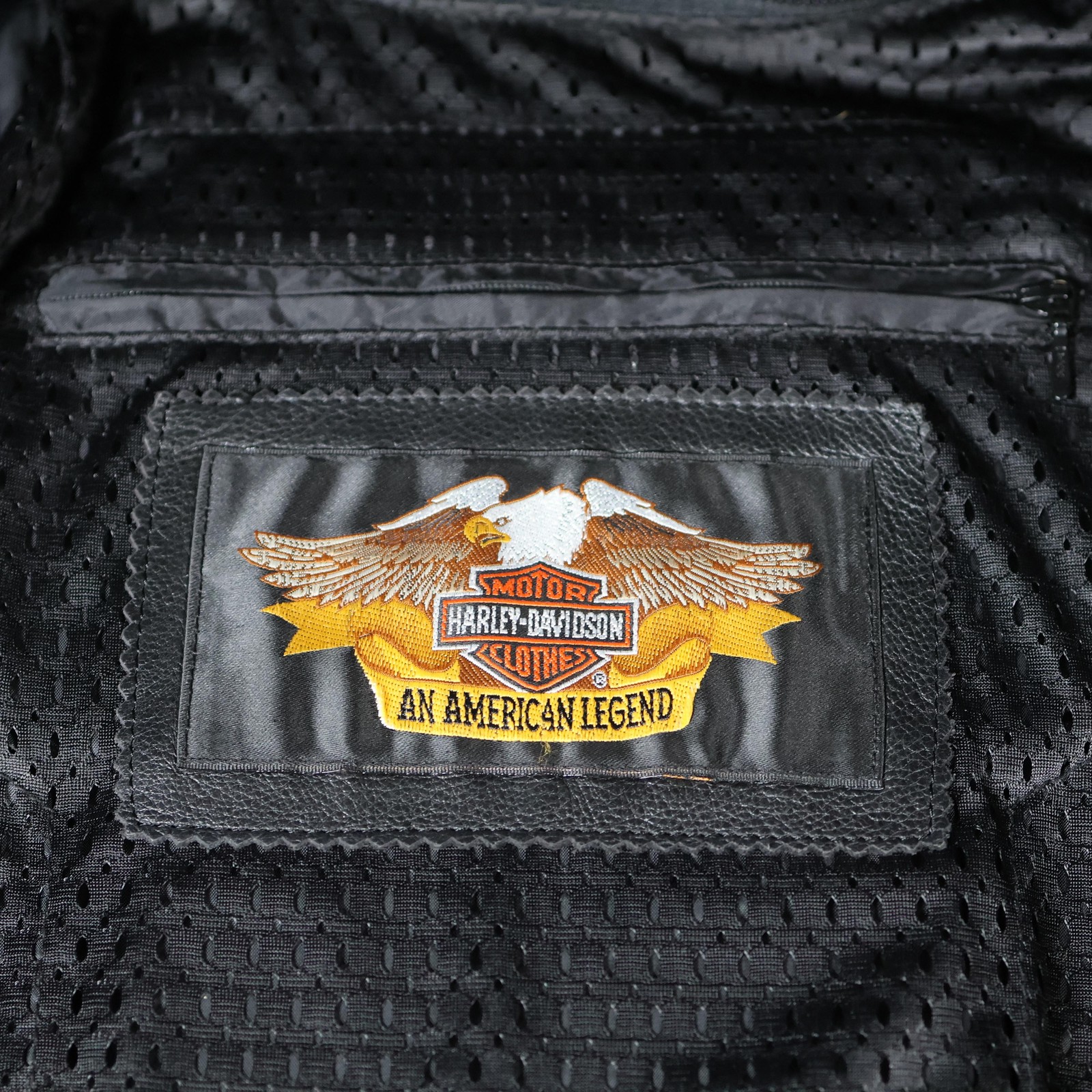 Harley-Davidson Jacket Womens XL Black FXRG Series 1 Leather Motorcycle Padded