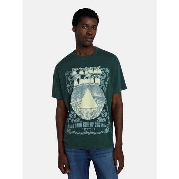 2026 Pink Floyd Men’s Graphic Distressed boxy Mineral Wash Band Tee size XS-3XL