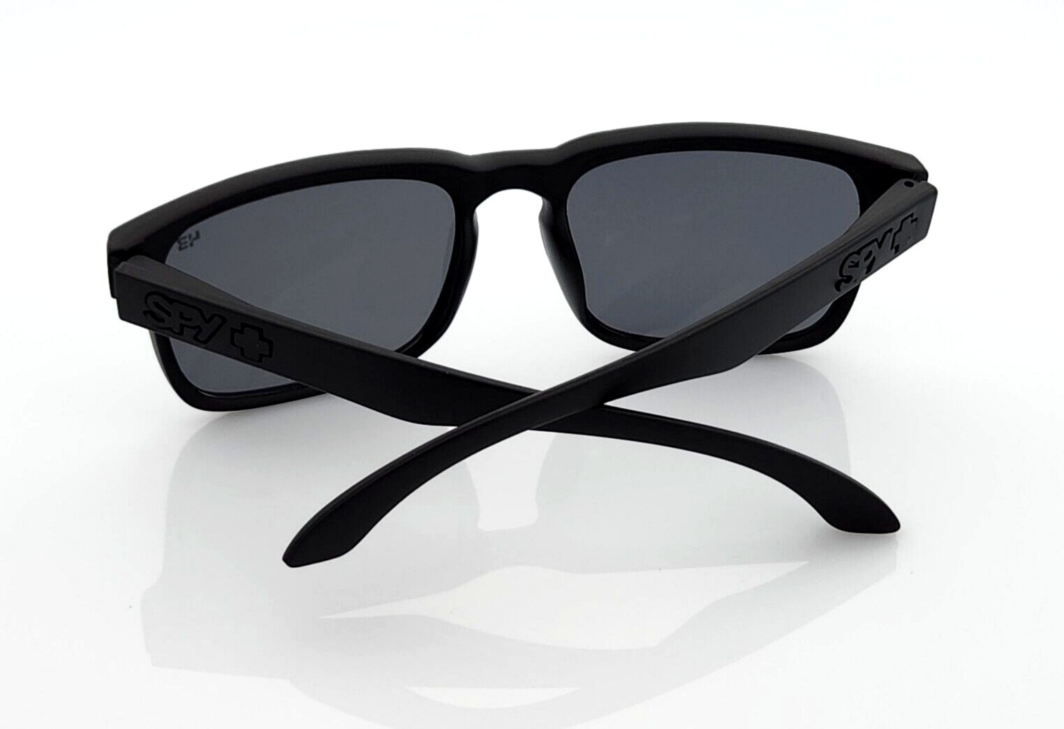 Blackout Spy Helm Promo Sunglasses Matte Black Dark Smoke Lens Black Logo S8
