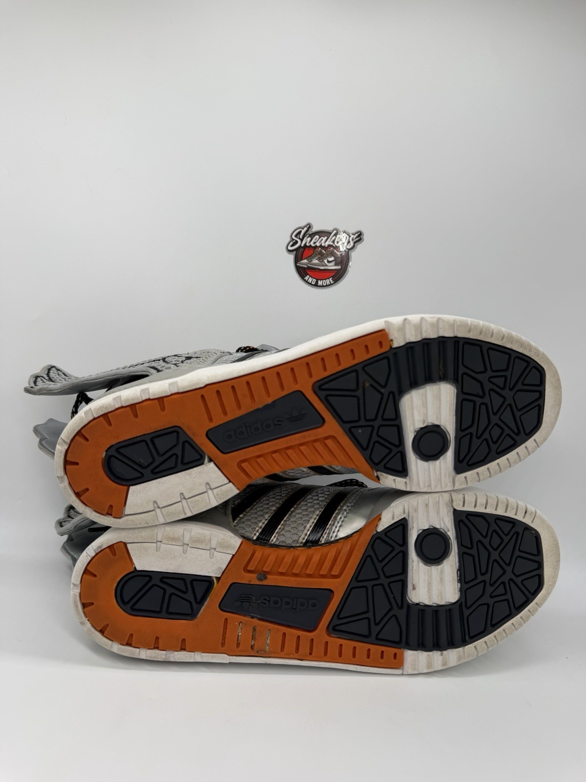 Adidas Jeremy Scott JS Wings 2.0 Metallic Silver Orange G61109 Men’s Size 7.5