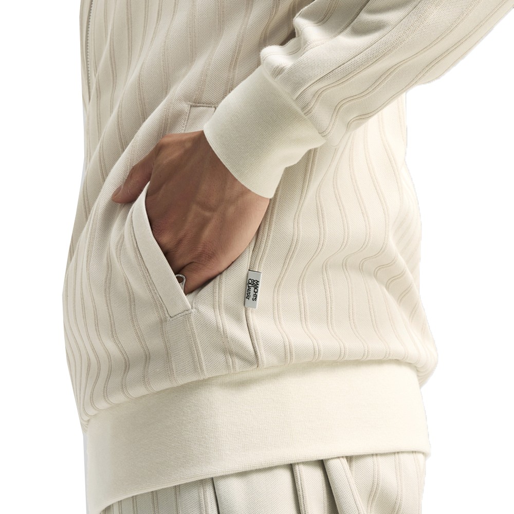 PUMA Mmq T7 Full Zip Track Jacket Mens White Casual Athletic Outerwear 62668587