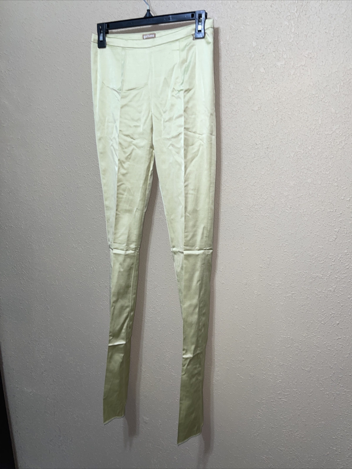 John Galliano Shimmery Pants Size 26 IT 40 NEW
