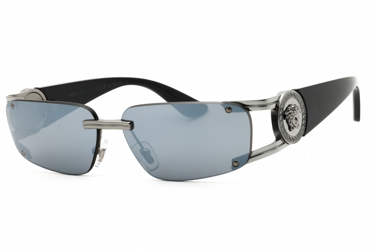 VERSACE VE2291-10006G-59 Sunglasses Frame Size 59mm 115mm 13mm GUNMETAL Unisex