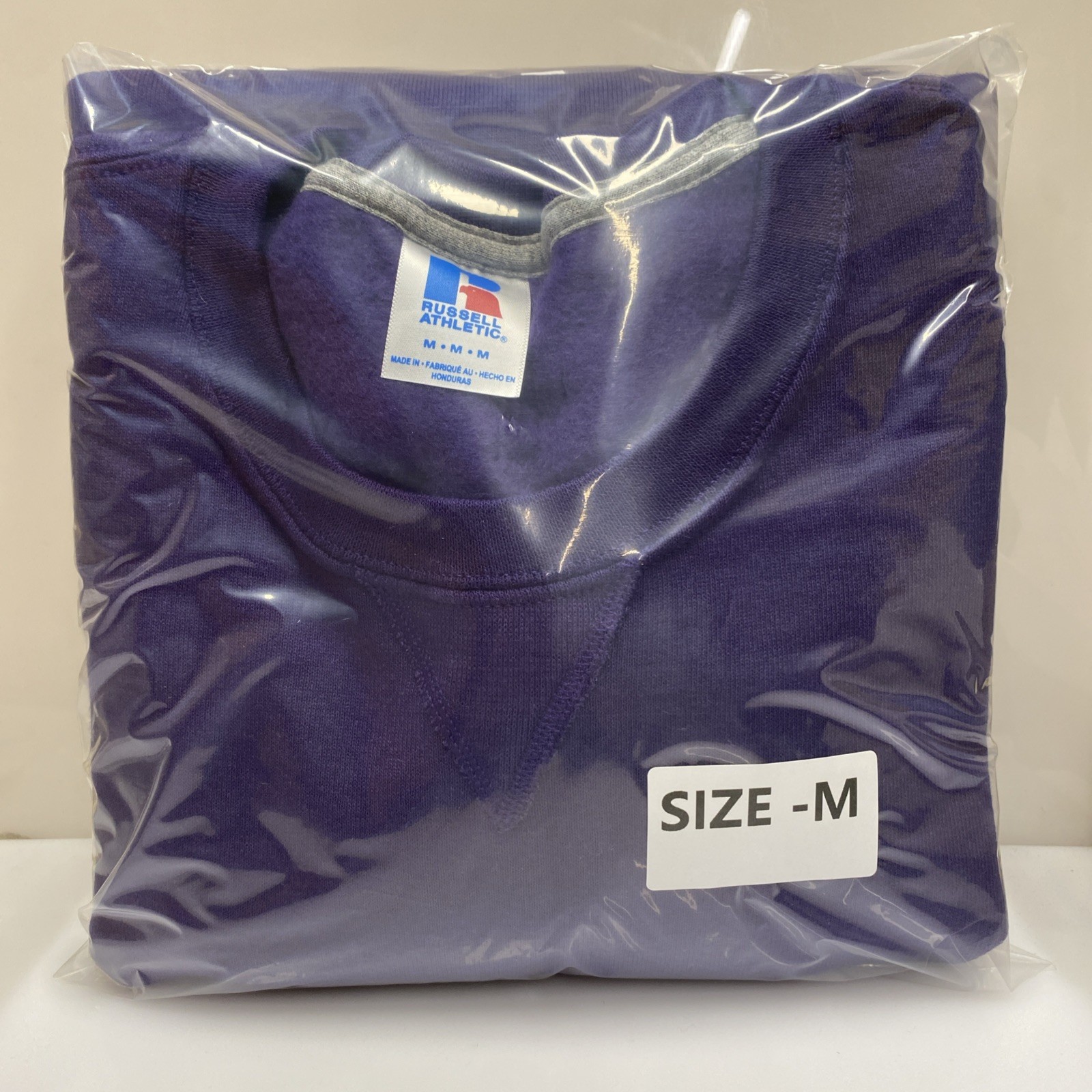 Russell Athletic Men’s Dri-Power Fleece Crew Sweatshirt Cotton Blend Sz M-No Tag