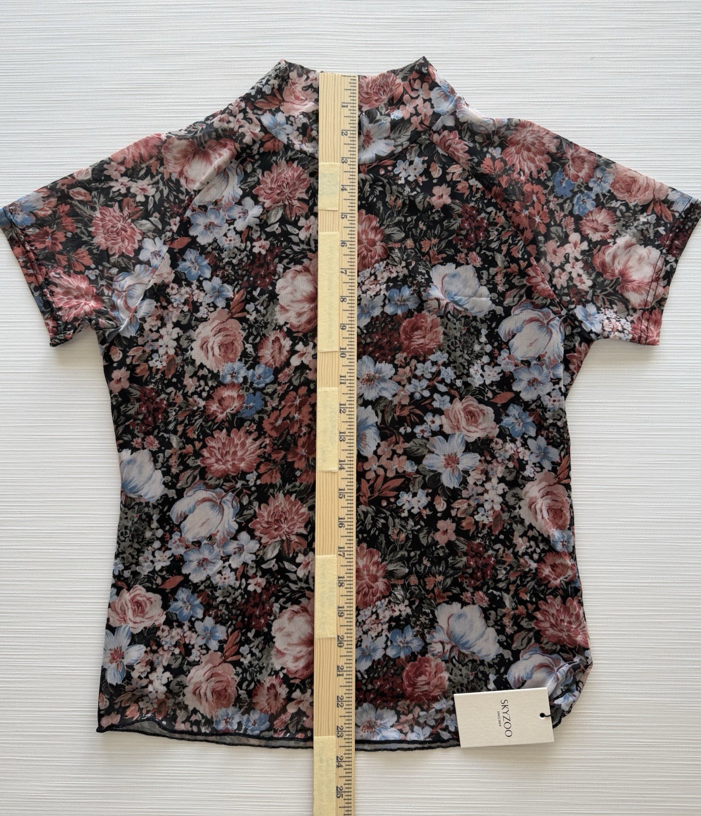 2Pc Women’s Tops Bundle Prettygarden & Skyzoo Floral Size Large NWT
