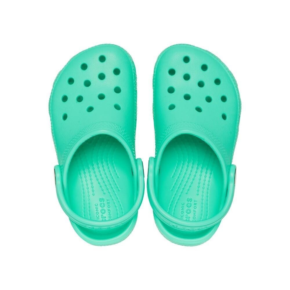 Crocs Kids’ Classic Clogs – Lagoon Green