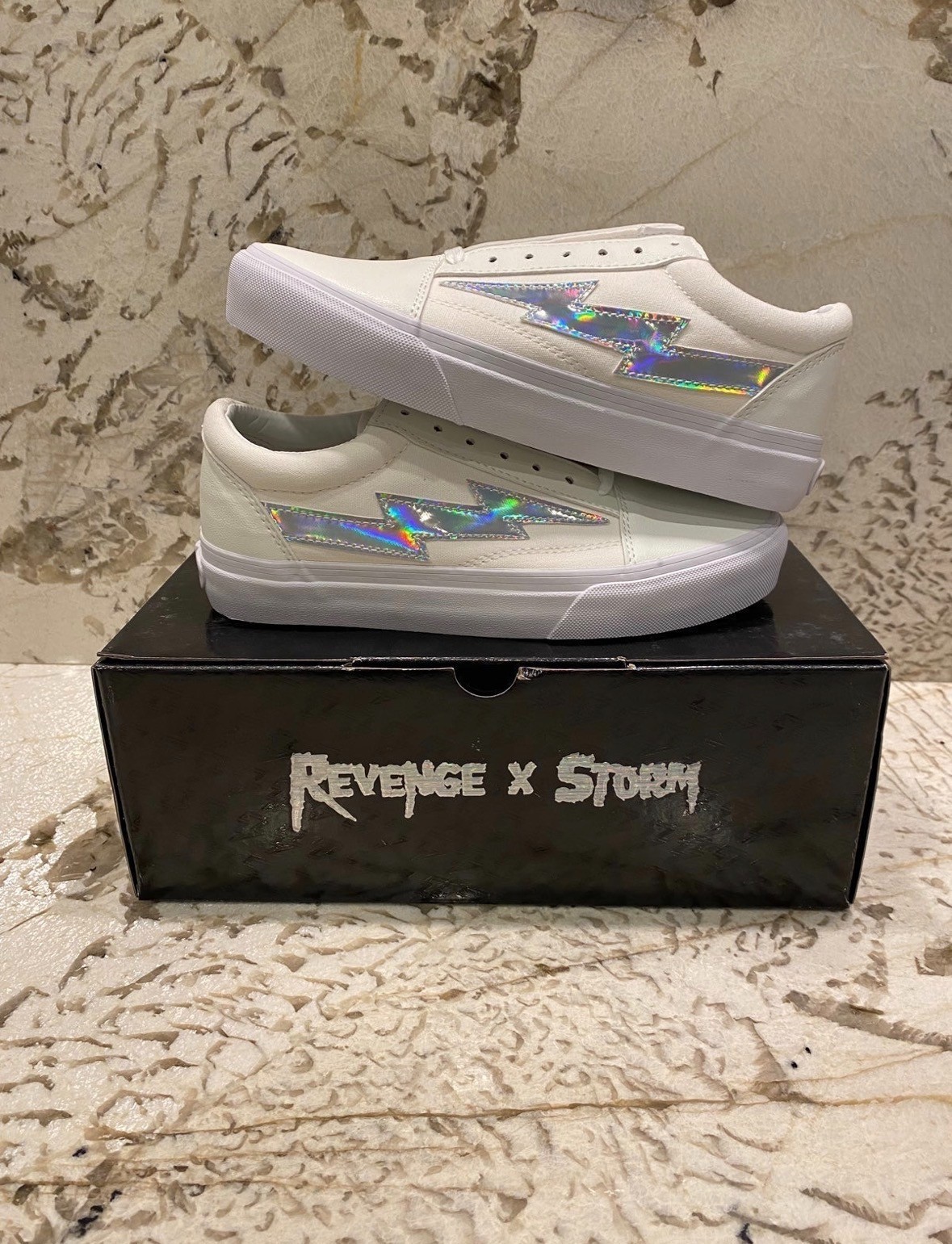 Revenge x Storm LA White Size 5M/6.5W Brand New Authentic Next Day Ship