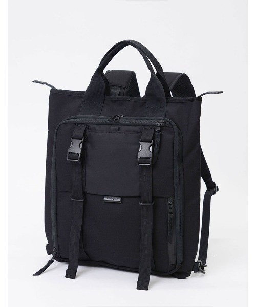 Master-Piece Masterpiece MSPC squared Backpack Black 224101 Made in Japan