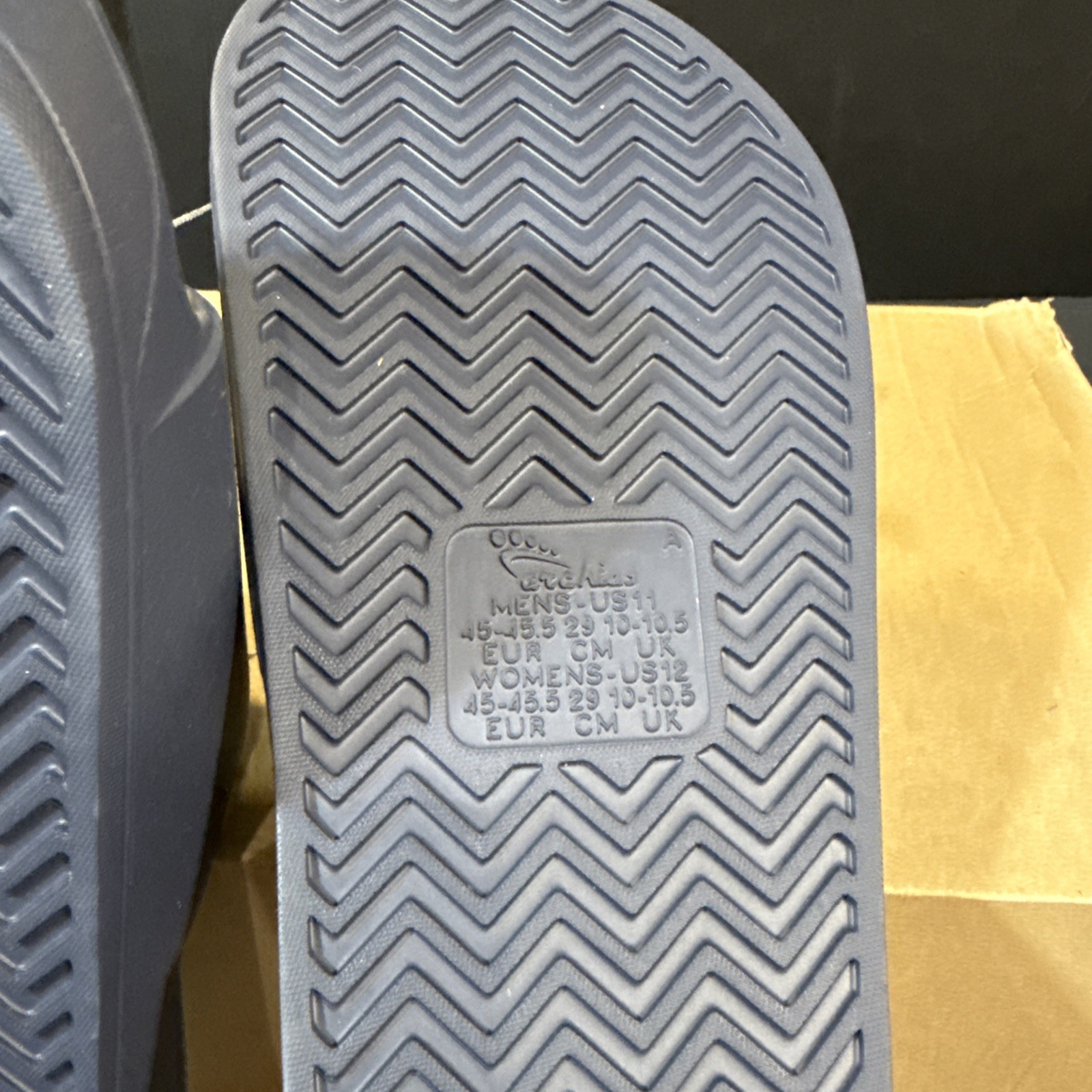 Archies Arch Support Slide Sandals Navy Blue Size Men’s 11 Women’s 12 NWT