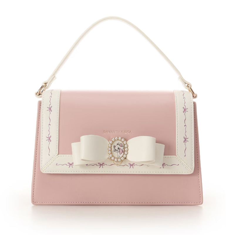 The Aristocats – Marie x Samantha Vega Shoulder Bag handbag Disney Pink White