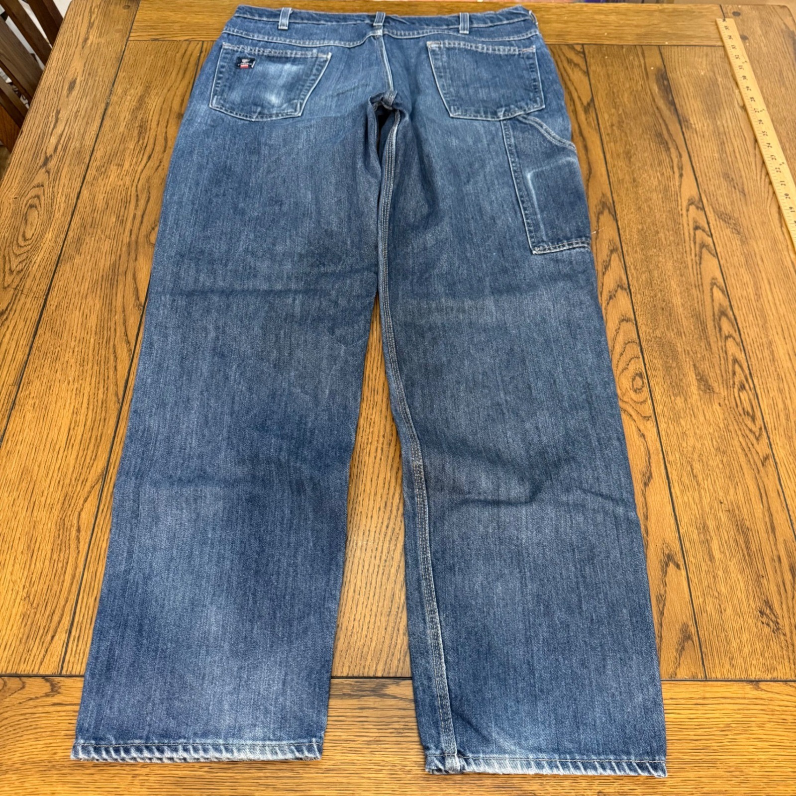 Tyndale FRMC Mens Flame Resistant Work Jeans Blue Denim 36×34 F290T Made in USA