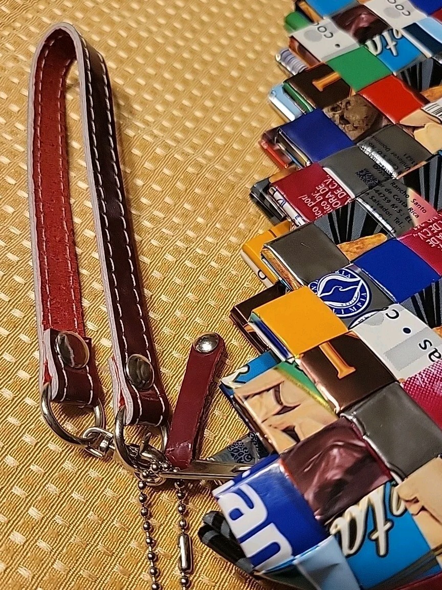 Candy / Snack Wrapper ~ Nahui Ollin Clutch Purse
