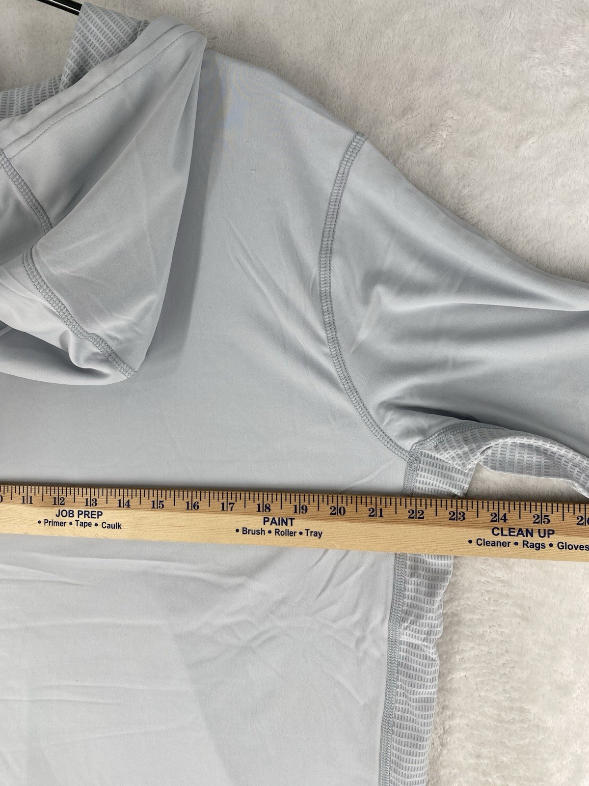 Lot of 3 Pelagic Hoodie Hooded Sun Shirt Large Gray Vaportek UPF 50 Fishing