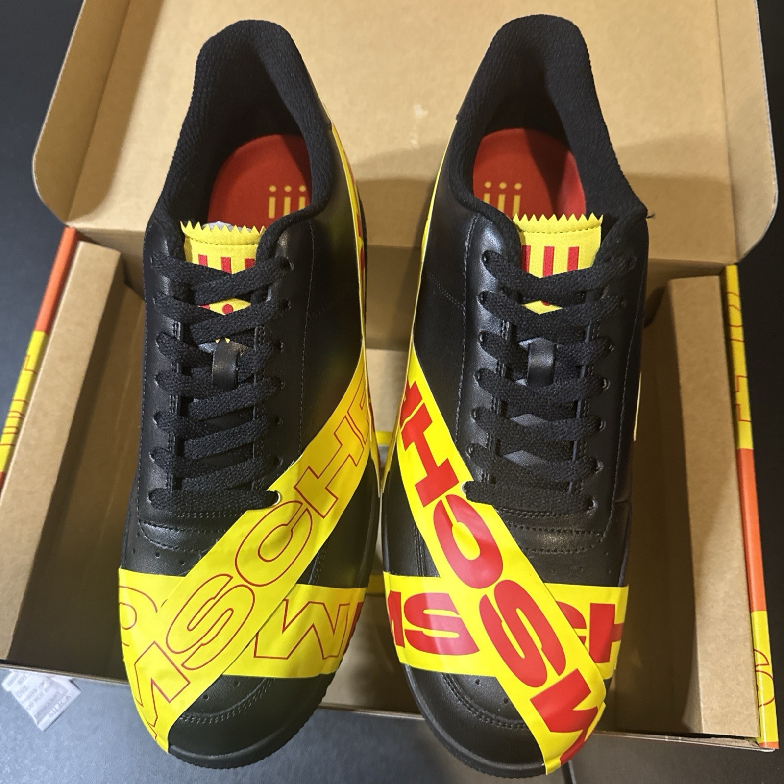 Size 8 – MSCHF TAP3 Black – mschf-007 New In Box Including Extra Tape