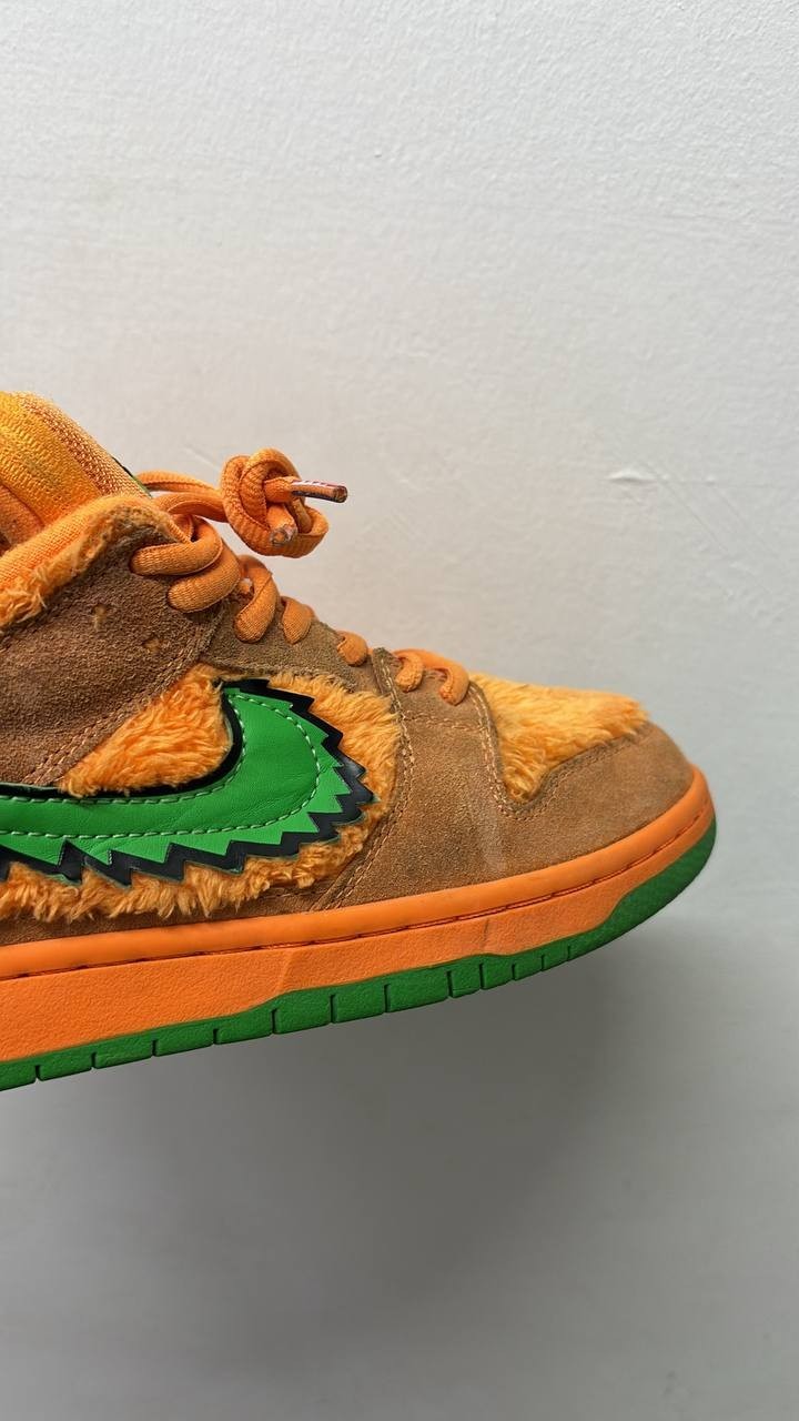 Nike SB Dunk Low Grateful Dead Bears Orange CJ5378-800US 9.5 Pre-Owned