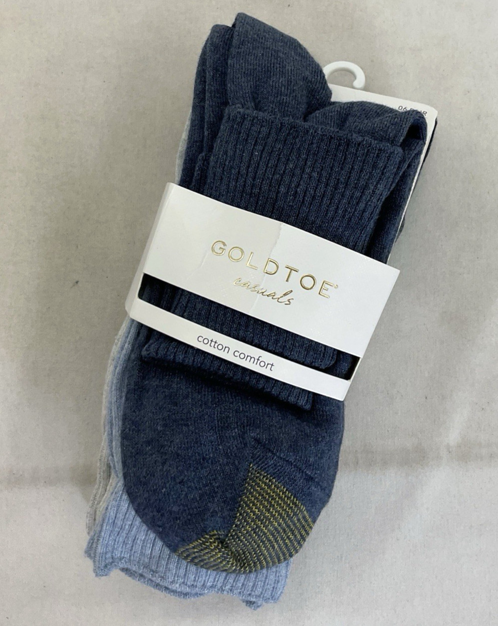 NEW Gold Toe Women’s Multicolored 6 Pack Turn Cuff Socks | Size 6-9