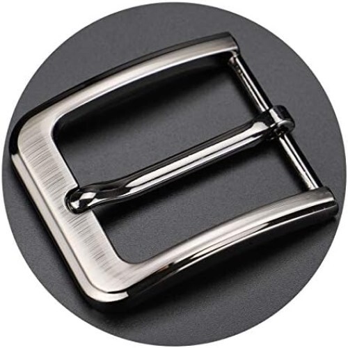 1.5 Inches (38-40 Mm) Belt Buckle Single Prong Square Replacement Buckle for Men