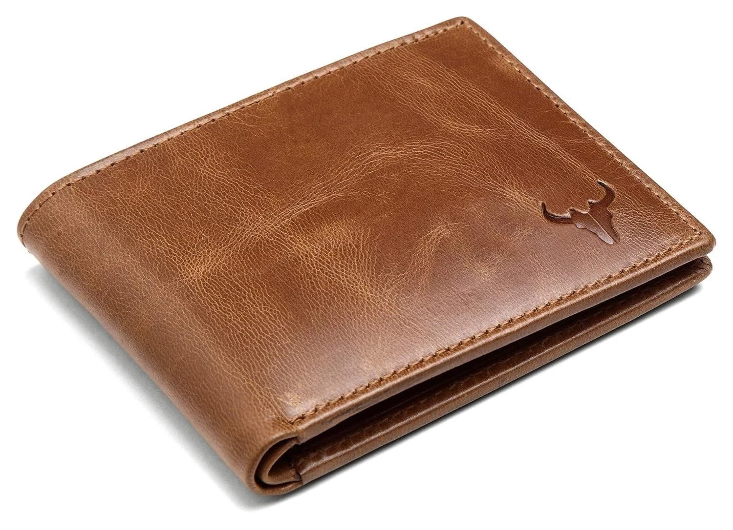 NAPA HIDE Genuine Leather Bifold Wallets For Men RFID Blocking Men’s Wallet..