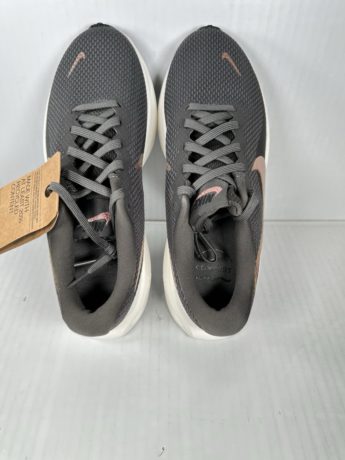 Size 7 Nike Revolution 8 Ash Black Womens Shoe Athletic Running HJ8485-200 NEW