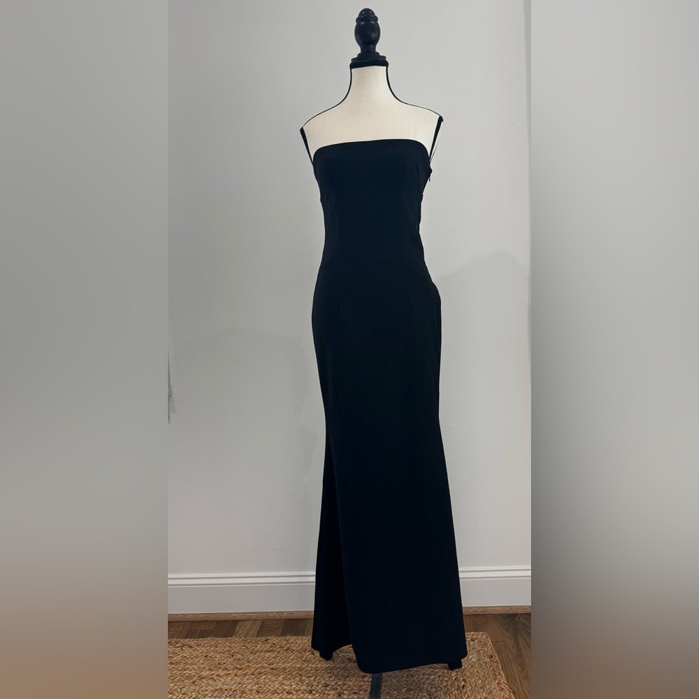 🖤 Katie May Strapless Evening Gown ✨
