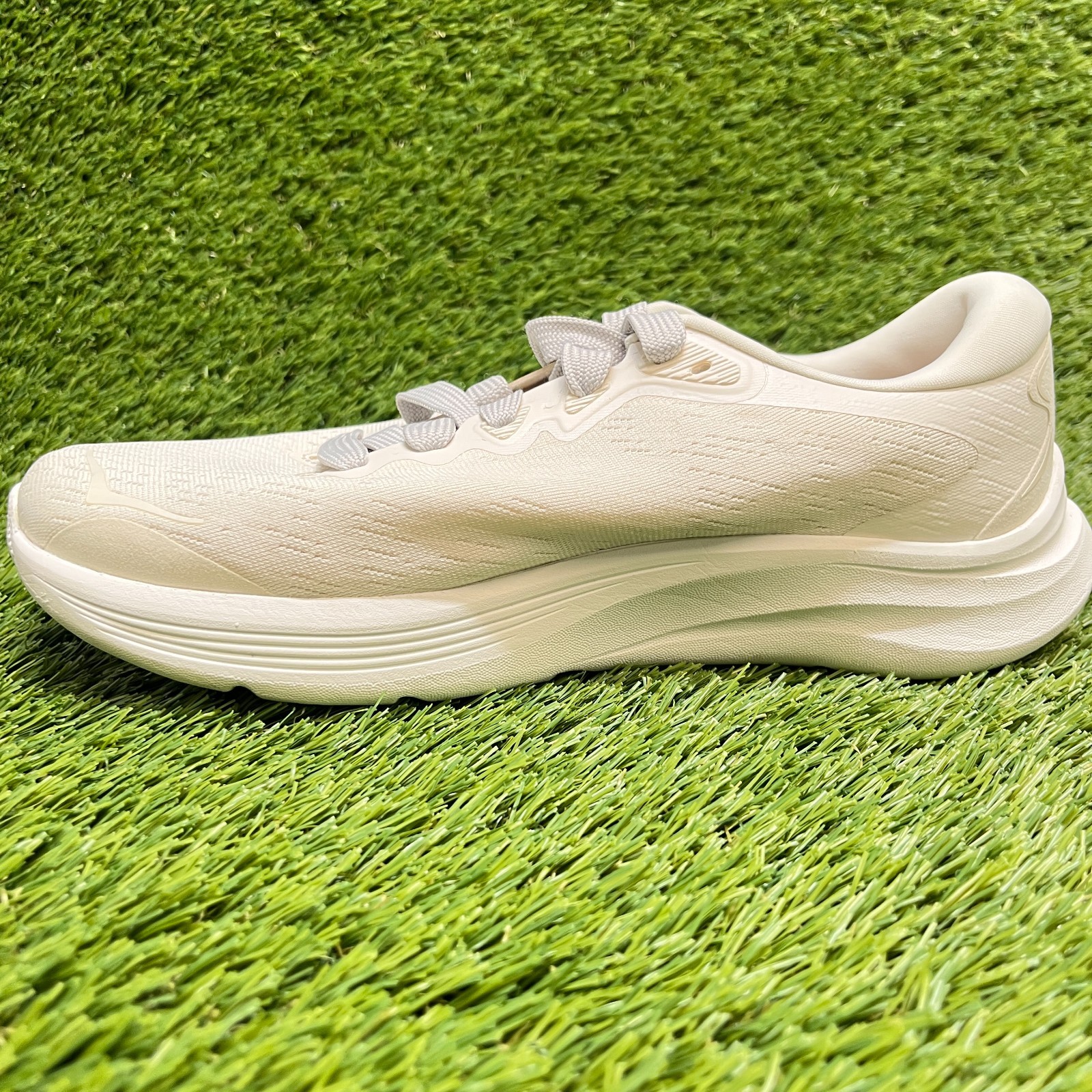 Hoka One One Solimar 2 Womens Size 9D Beige Athletic Running Shoes Sneakers