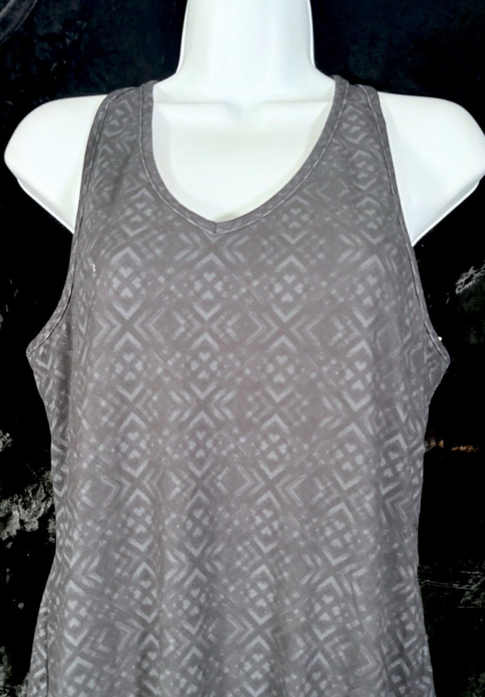 Kyodan Freedom Trail Athletic Dress Built-In Bra Charcoal Size M Medium EUC