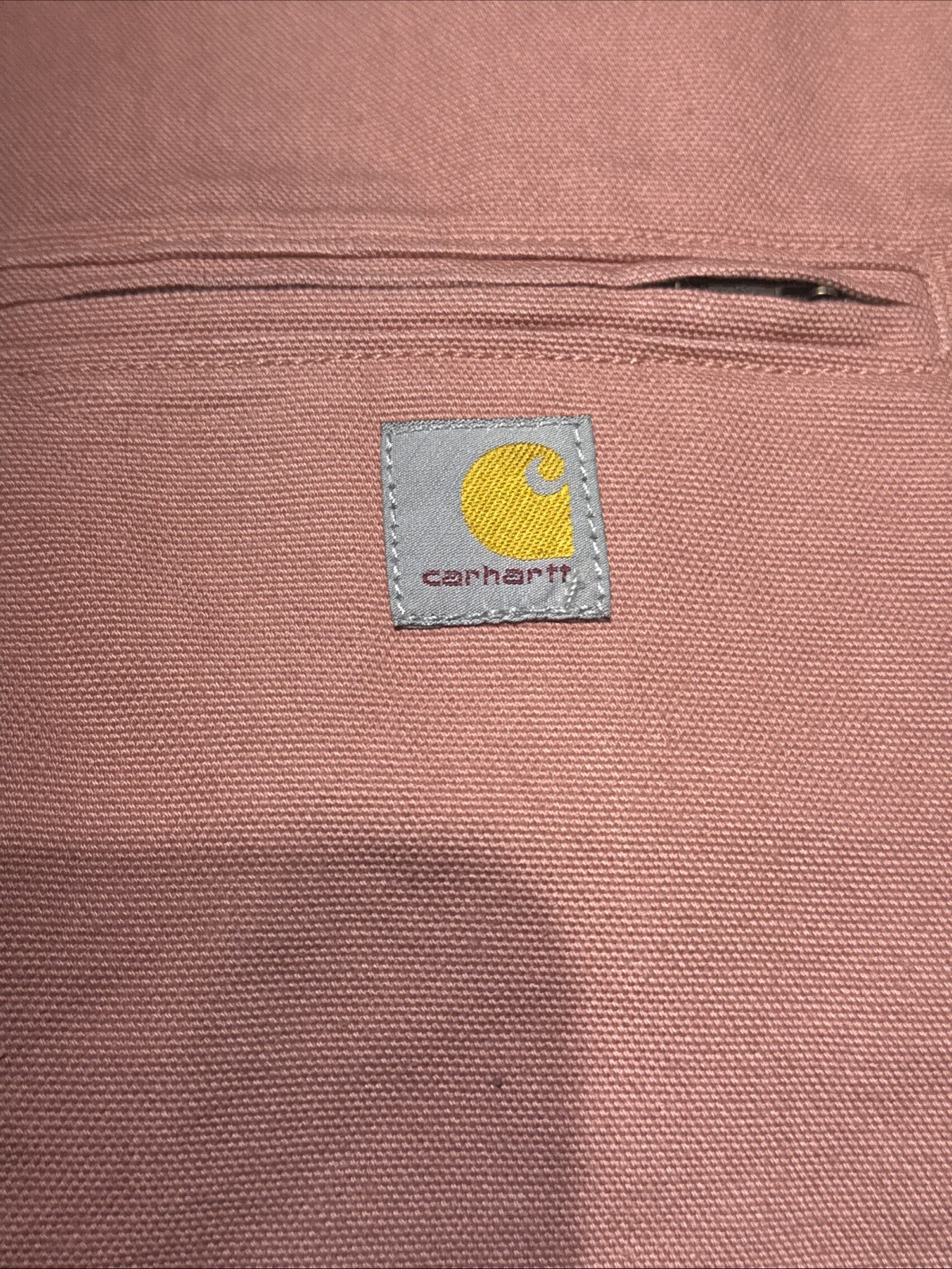 Carhartt Valentine Rose Tint Jacket Sherpa Lined Women SM WJ141 Pink SHIPS FAST