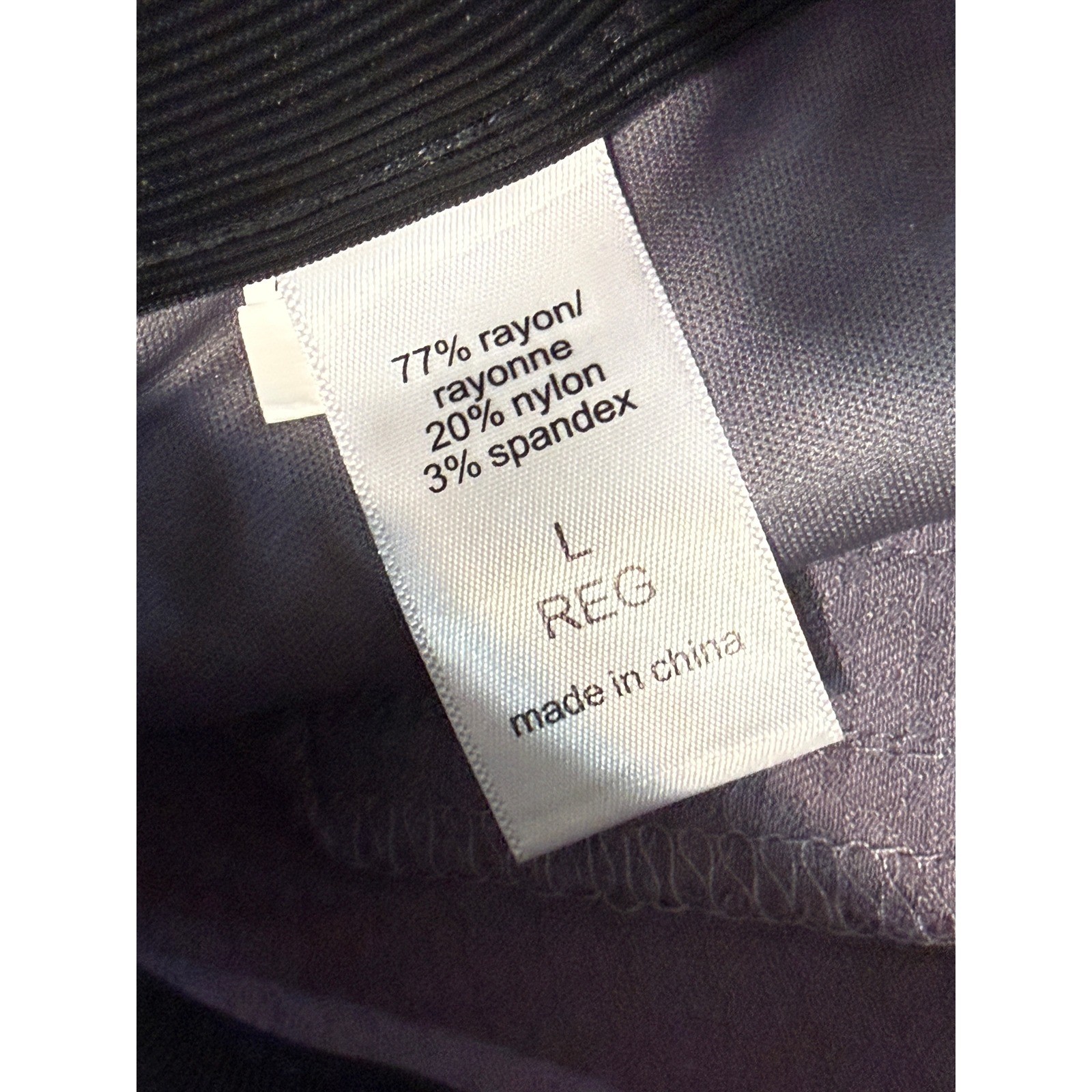 Maurices Trousers Womens Large Purple Adult Pull On Stretch Ankle Excellent