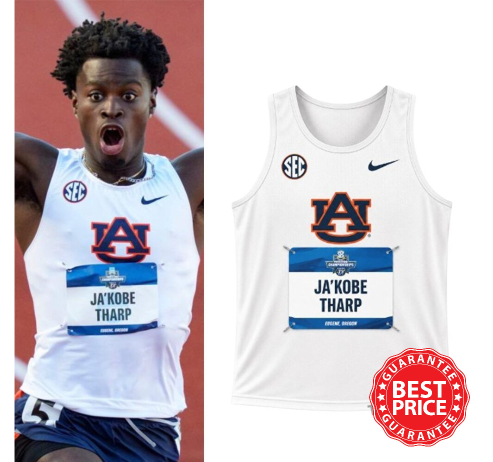 Ja’Kobe Tharp 110m Hurdles World Record Tank Top Shirt Outdoor Track and Field