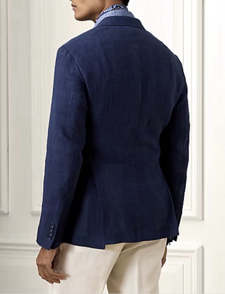 NWT $1995 Ralph Lauren Purple Label Hadley Hand-Tailored Sport Coat 42R ❗️Defect