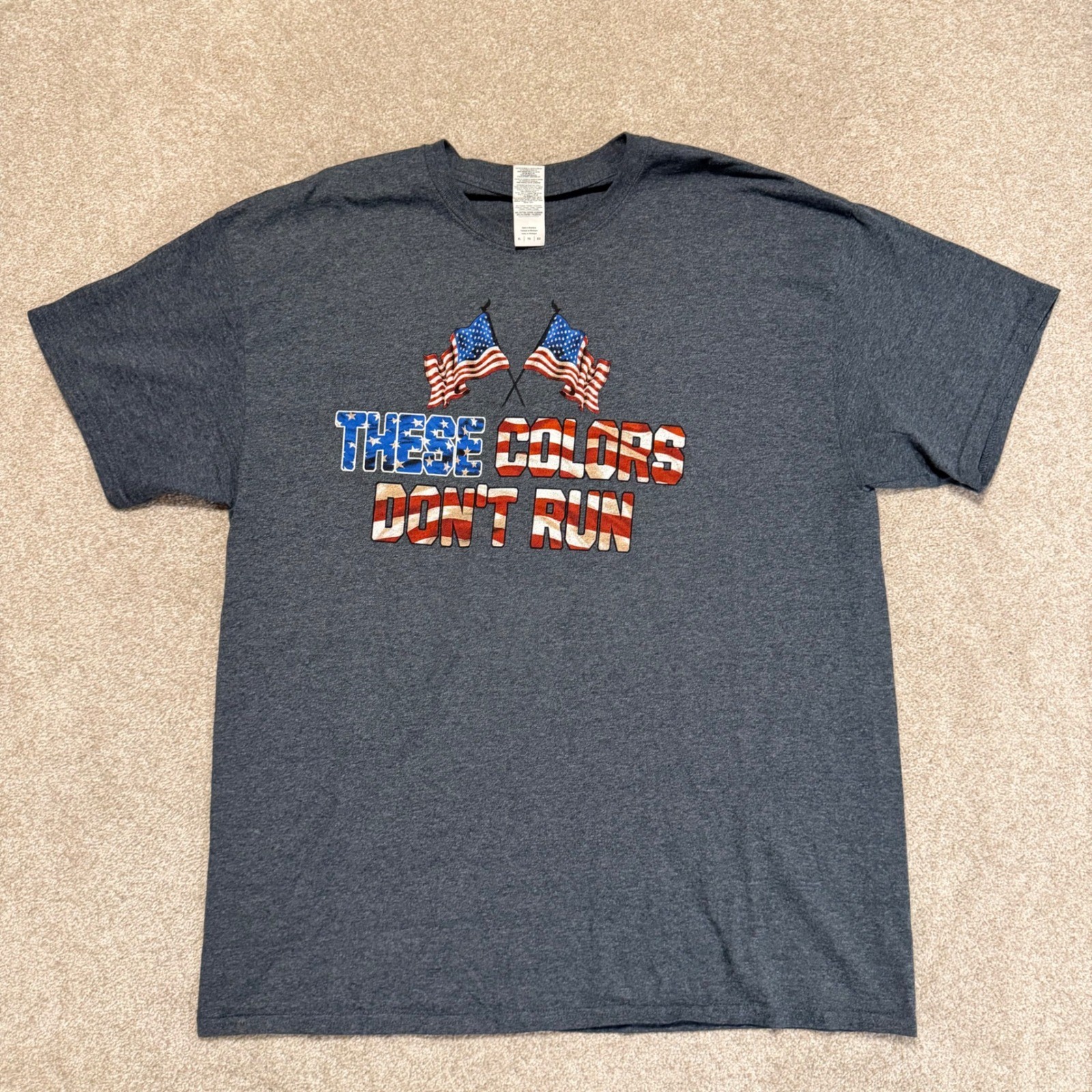 Patriotic T-Shirt Bundle Mens XL Multi Color Marine Corps Veteran 4 Pack