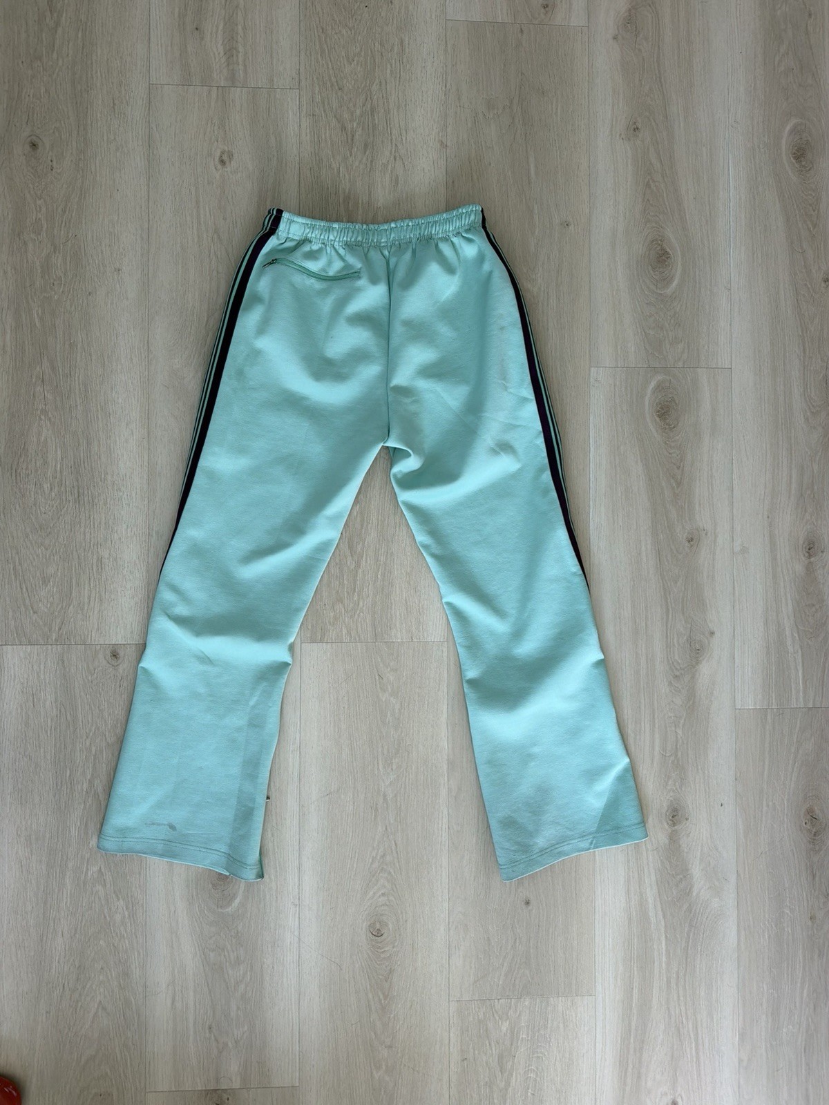 MNML Flare Sweatpants Tan Blue