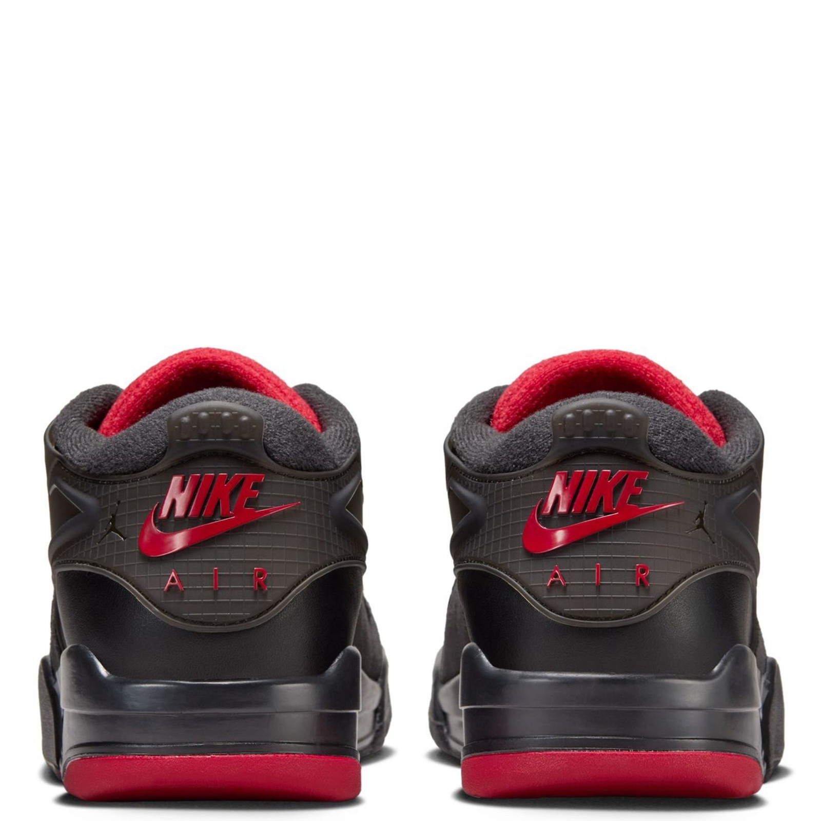 Nike Men’s Air Jordan 4 RM Bred Retro Black Red Sneakers FQ7939-060