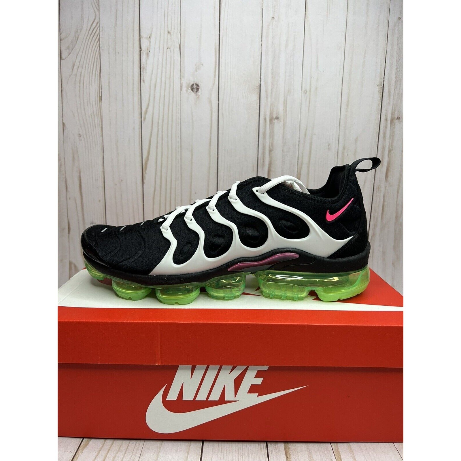 Nike Air VaporMax Plus Do You Mens Size 11.5 Black Green Hyper Pink DM8121 001