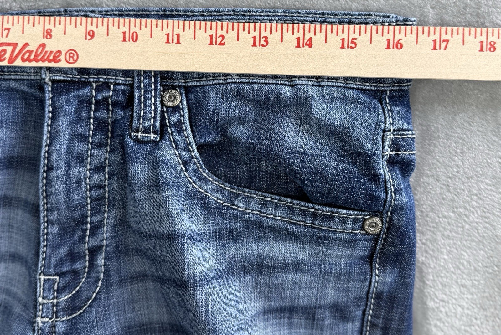 BKE Jake Jeans Mens 32×34 Medium Wash Straight Leg Stretch Denim