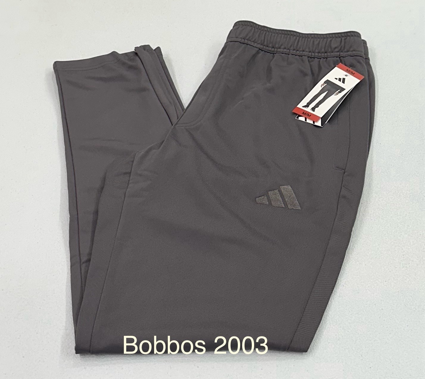Adidas Men’s Tricot Pants, Gray, Size M