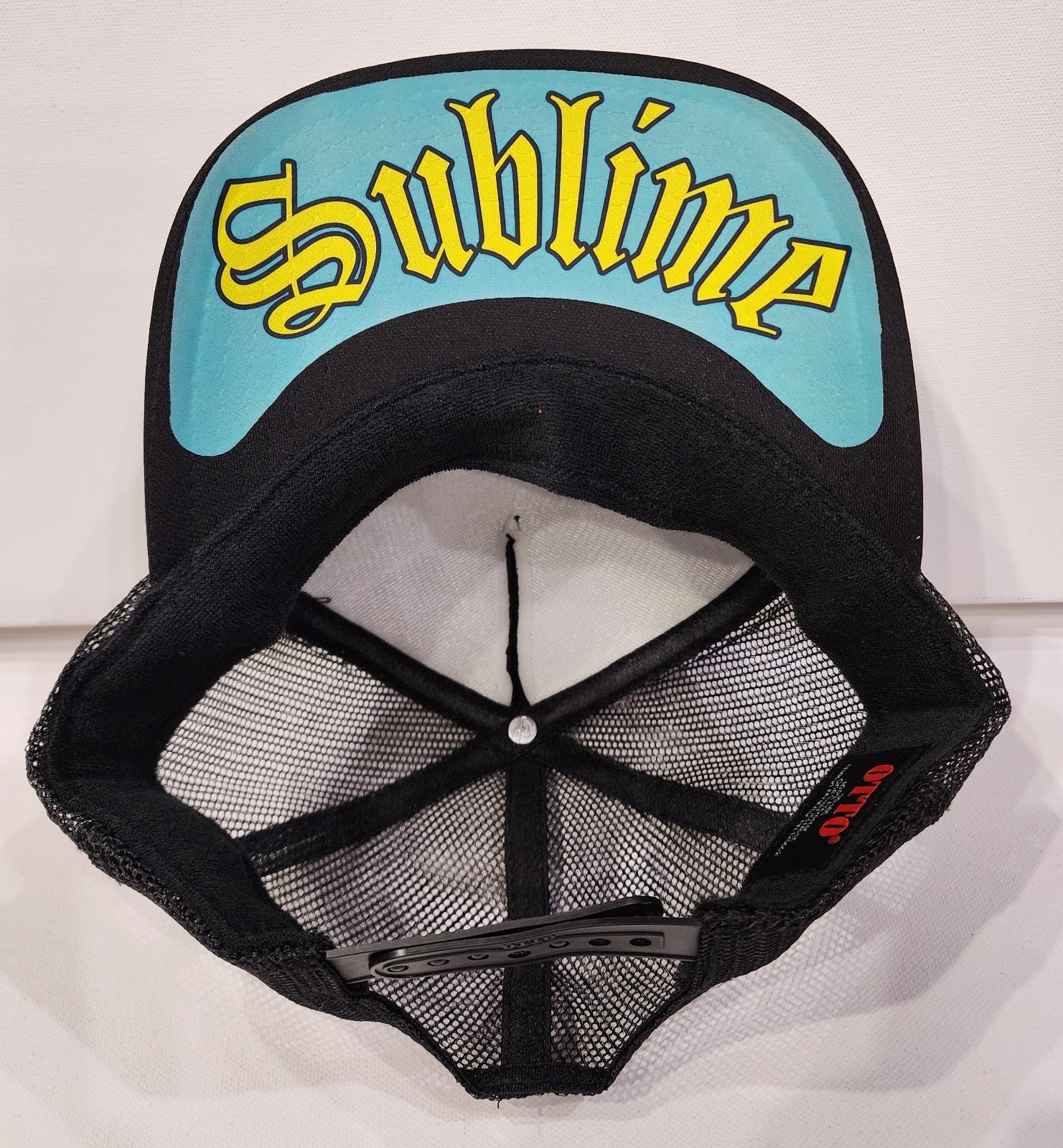 Reggae Ska Regueton Hip-Hop Rap Sun Triple Print Black Trucker Adjust