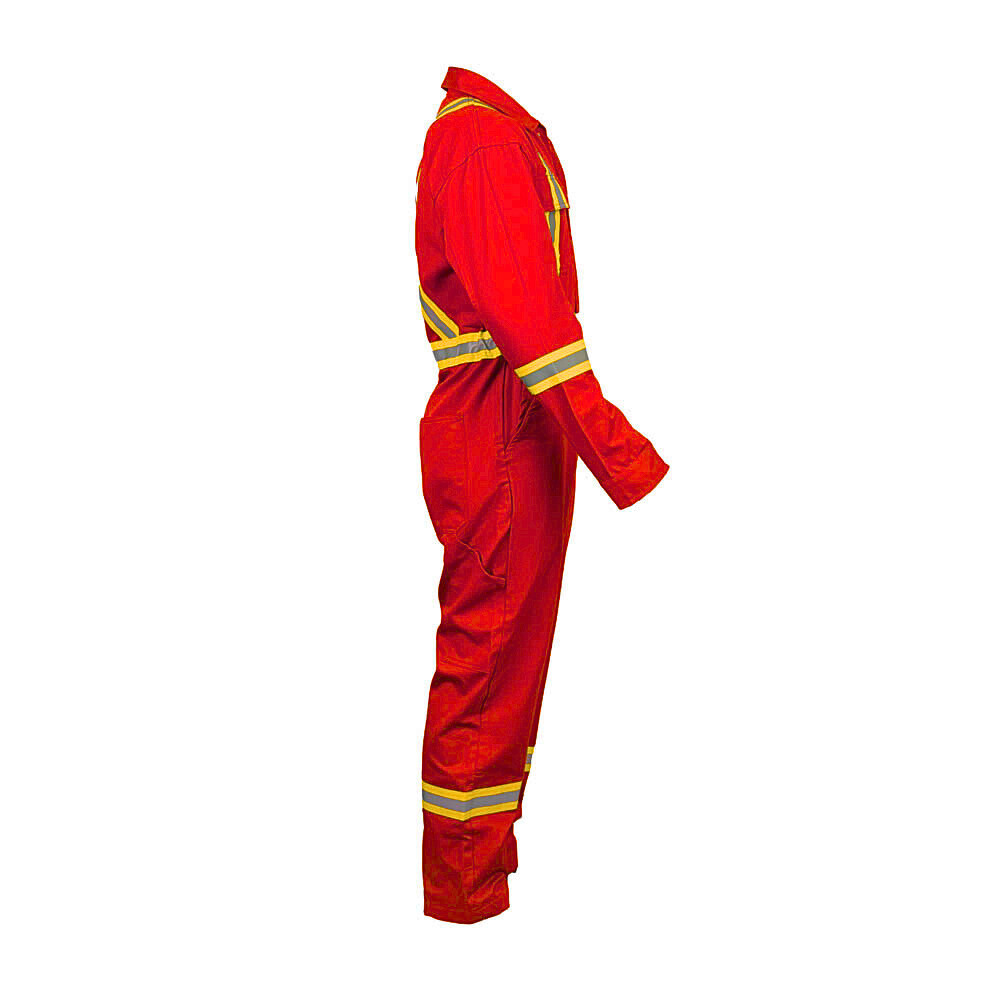 Flame Resistant FR High Visibility Hi Vis Coverall