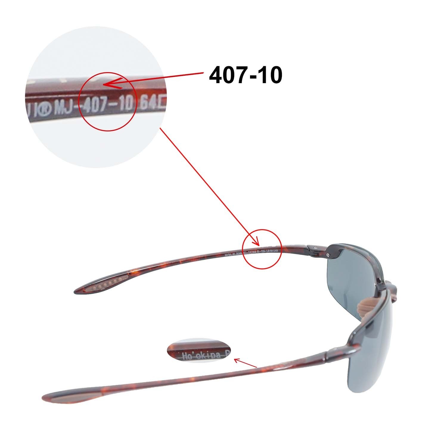 Walleva Replacement Lenses for Maui Jim Ho’okipa Sunglasses-Multiple Options