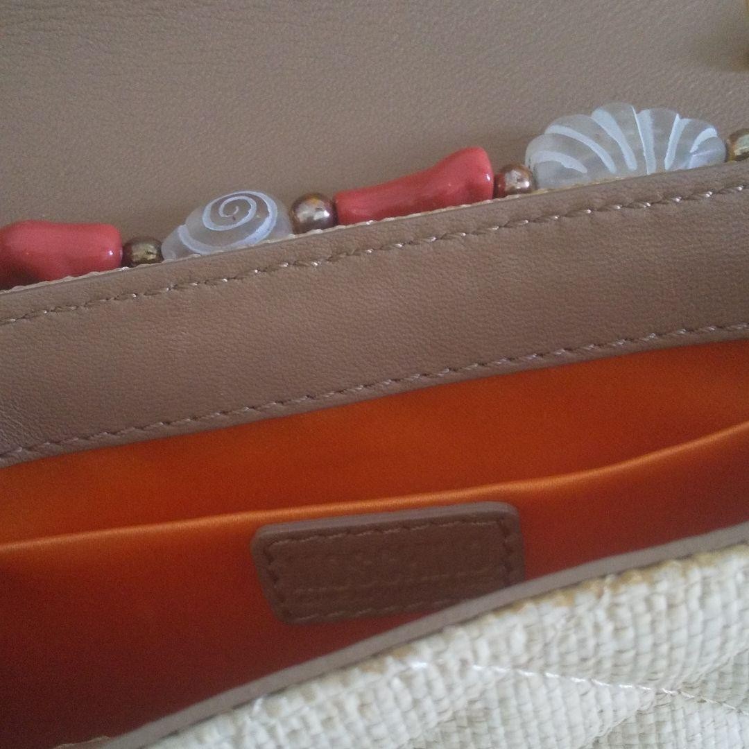 MOSCHINO Cheap And Chic Collection Handbag Rare Shell Beads Japan Limited