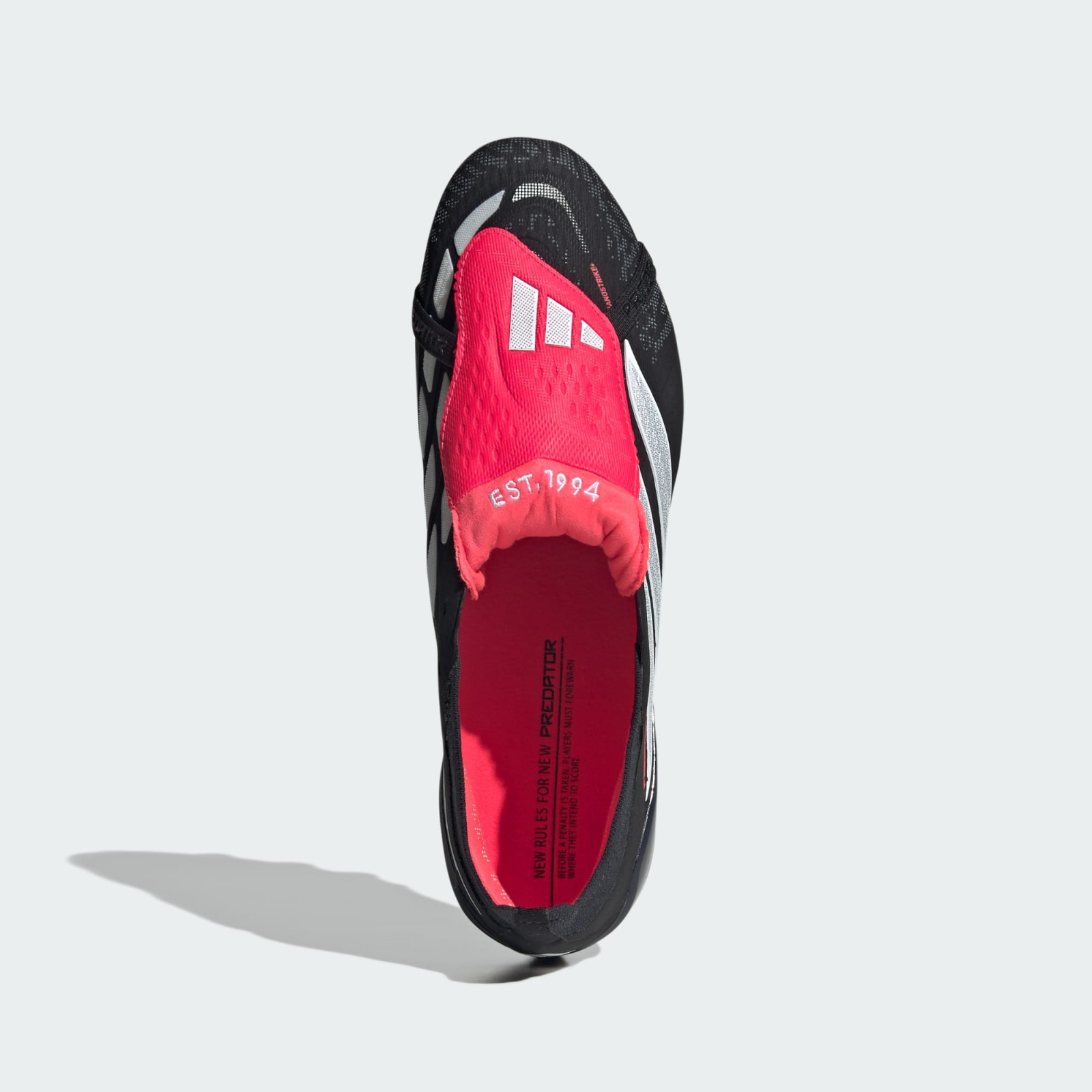 adidas PREDATOR ELITE Fold-Over Tongue Hard Ground KI6300 Black White Red