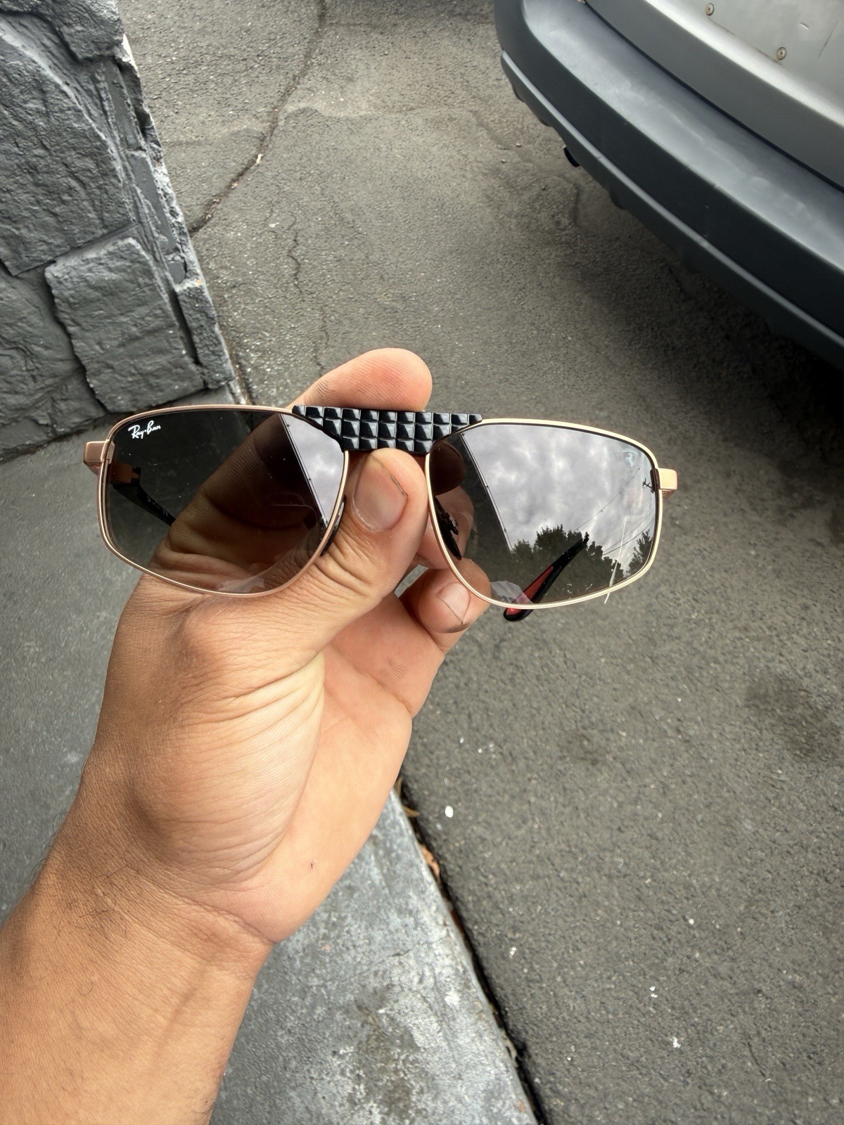 Ray-Ban RB3776M Scuderia Ferrari Collection Polarized Sunglasses